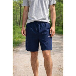 Champion Athletic Navy Blue Shorts Elastic waist, 3 pockets, size LARGE